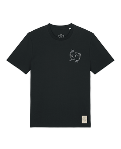 bio-unisex-medium fit-tshirt-wal (backprint)-sttu169-schwarz-front