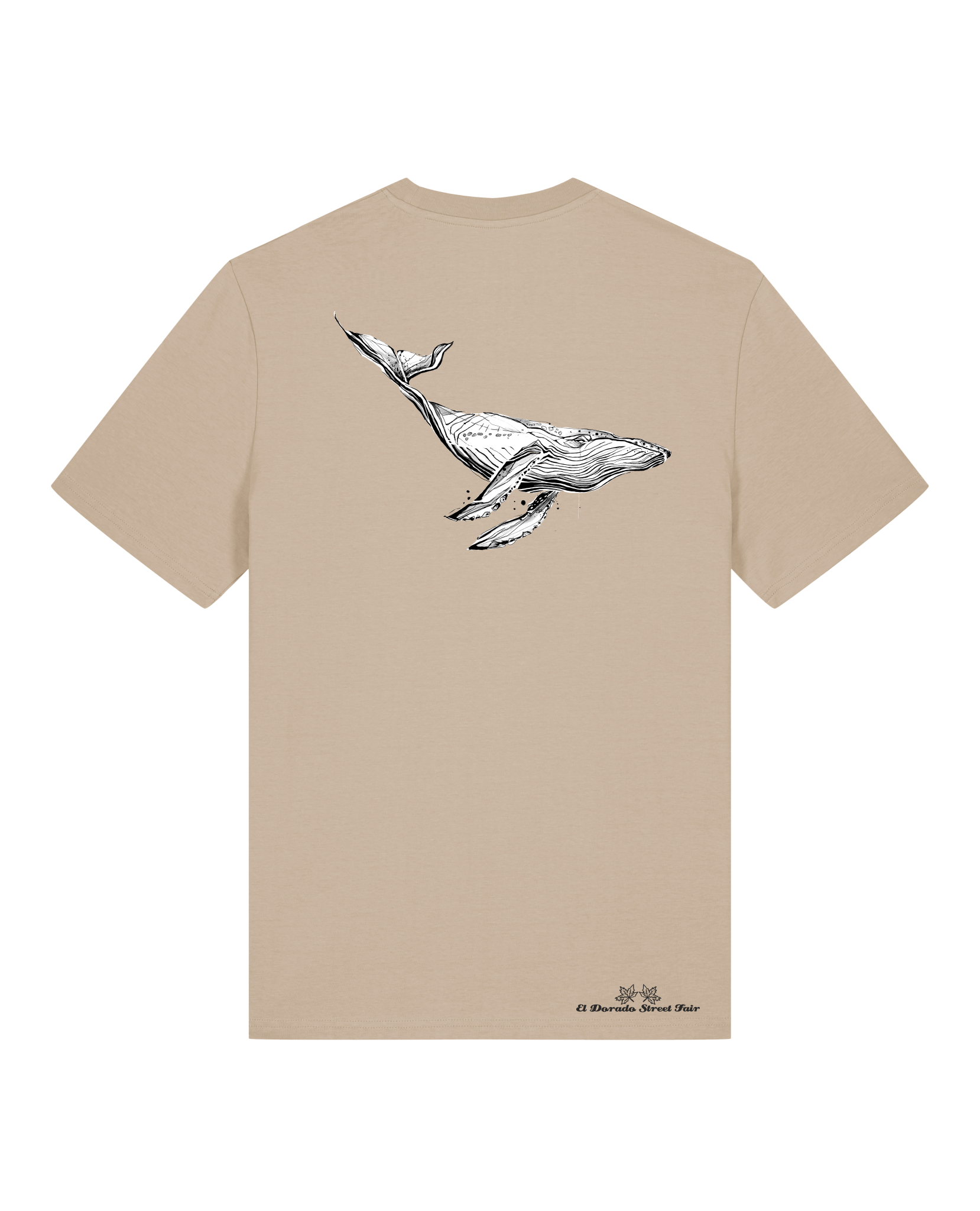 Bio Unisex Medium Fit T-Shirt Wal (Backprint)