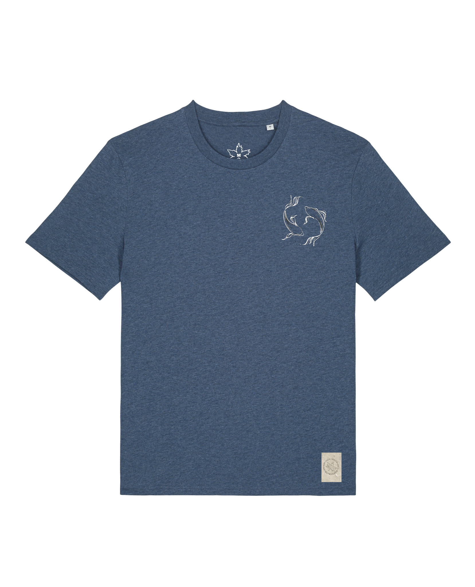 bio-unisex-medium fit-tshirt-wal (backprint)-sttu169-walblau-front