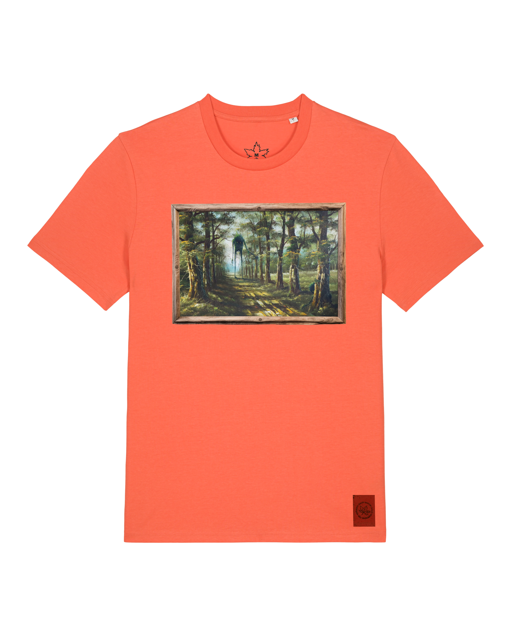 bio-unisex-medium fit-tshirt-wandertag-sttu169-mandarine-front