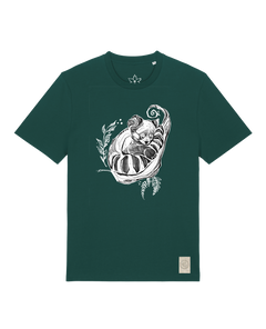 bio-unisex-medium fit-tshirt-waschbärchen-sttu169-spirulina-front