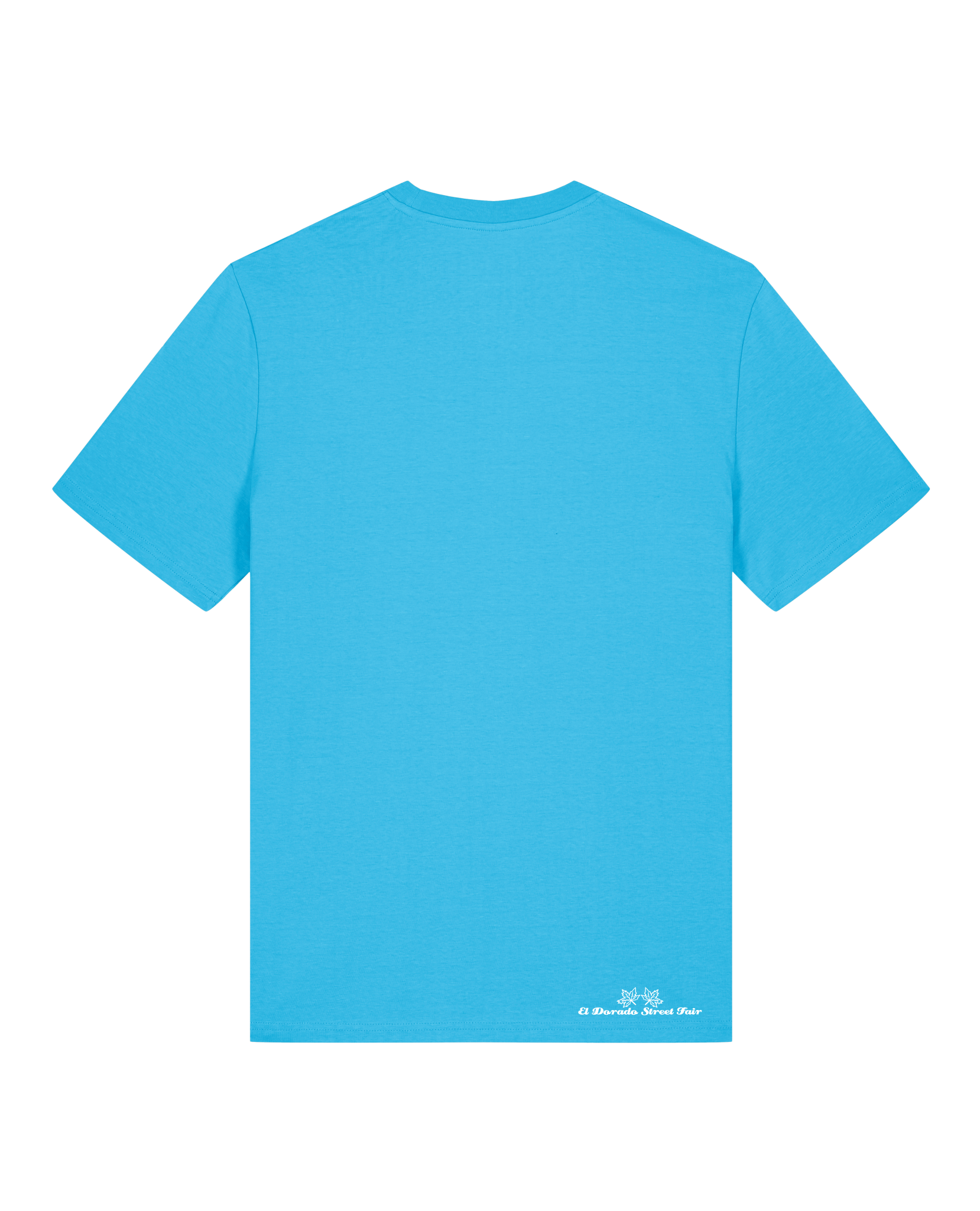 bio-unisex-medium fit-tshirt-waschbärchen-sttu169-wasserblau-back