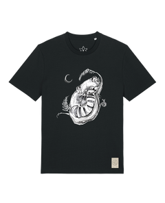 bio-unisex-medium fit-tshirt-waschbärchen 2-sttu169-schwarz-front