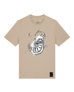 bio-unisex-medium fit-tshirt-waschbärchen 2-sttu169-treibsand-front