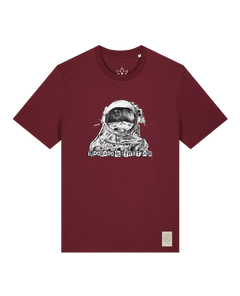 bio-unisex-medium fit-tshirt-weightless-sttu169-burgunder rot-front
