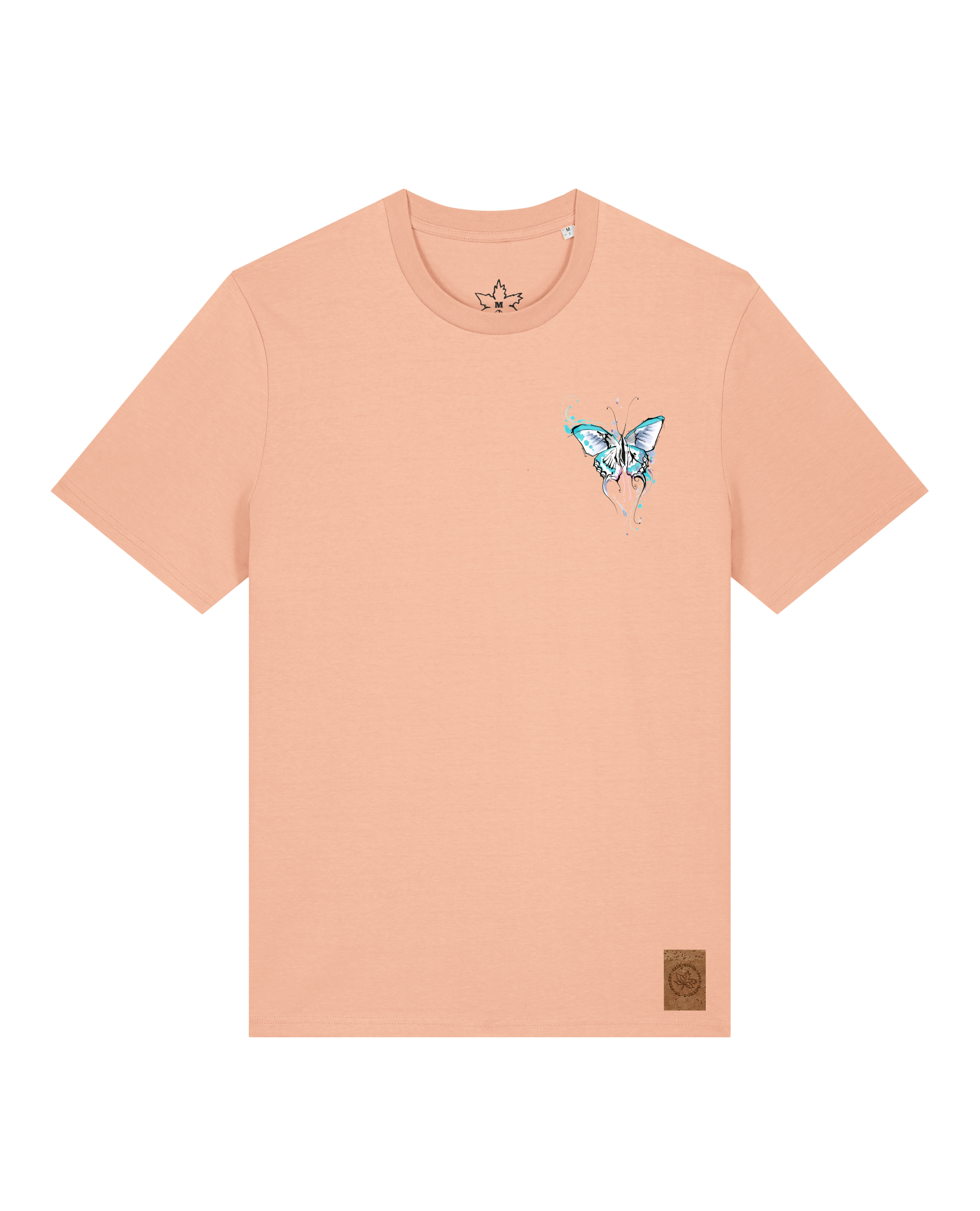 bio-unisex-medium fit-tshirt-witchout words (backprint)-sttu169-agyptische keramik-front