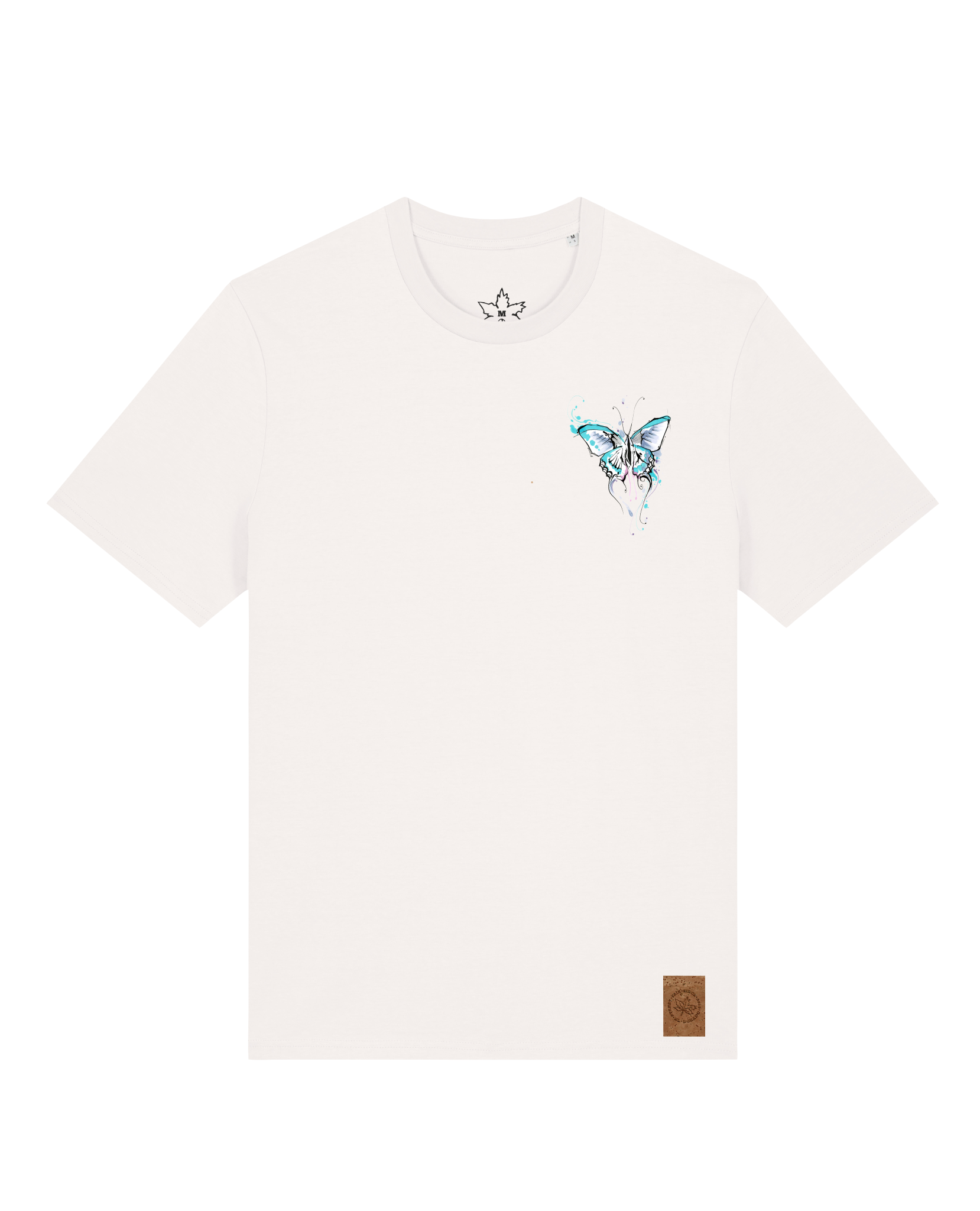 bio-unisex-medium fit-tshirt-witchout words (backprint)-sttu169-bio ei-front