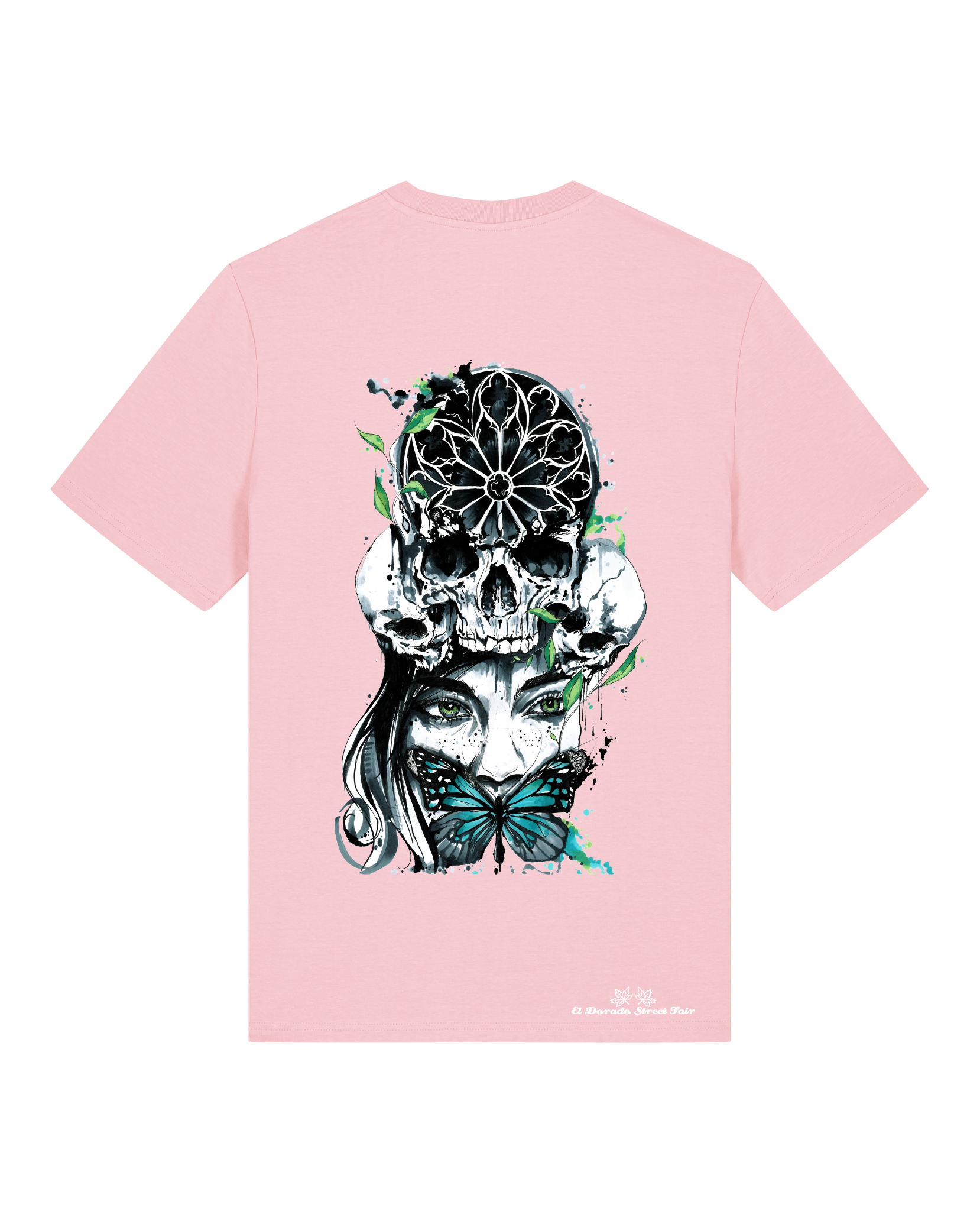 Bio Unisex Medium Fit T-Shirt Witchout Words (Backprint)