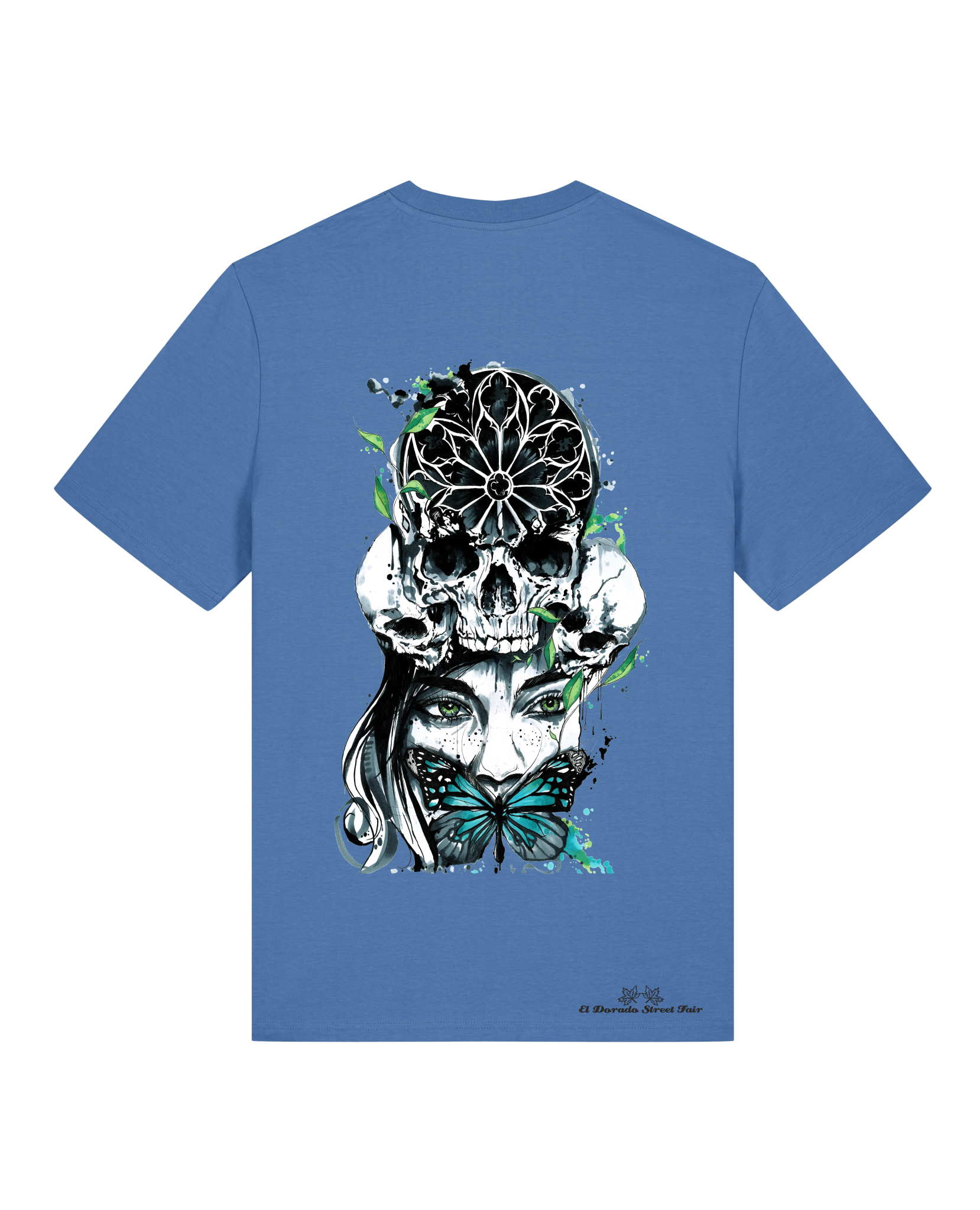 Bio Unisex Medium Fit T-Shirt Witchout Words (Backprint)