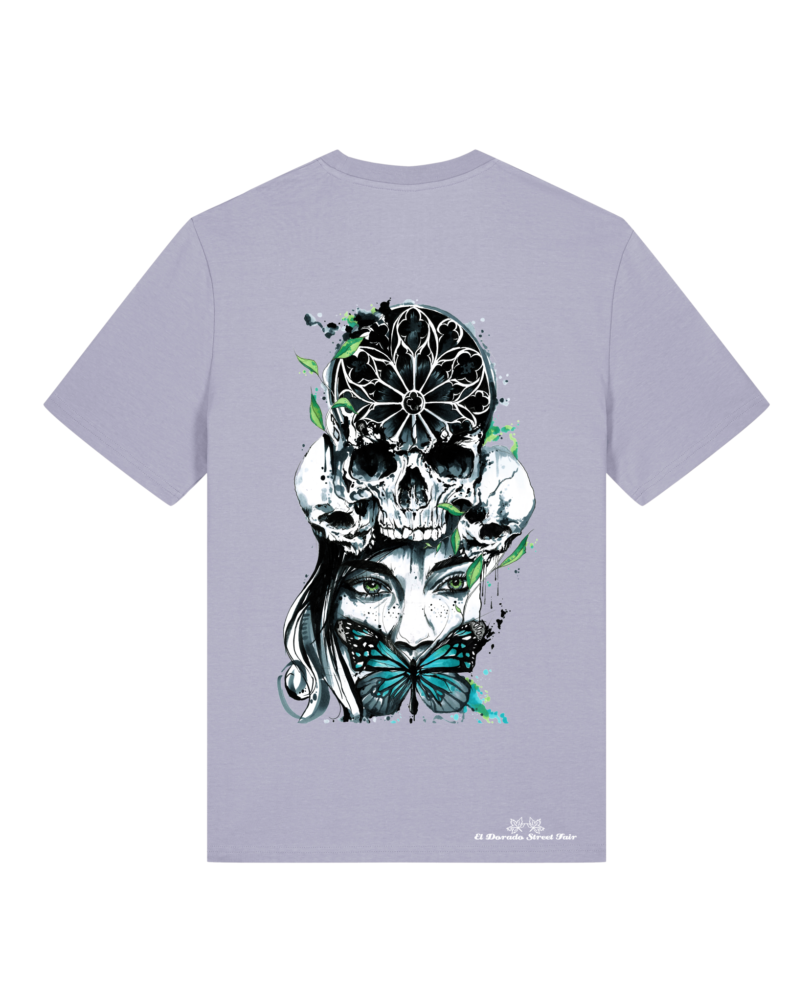 Bio Unisex Medium Fit T-Shirt Witchout Words (Backprint)