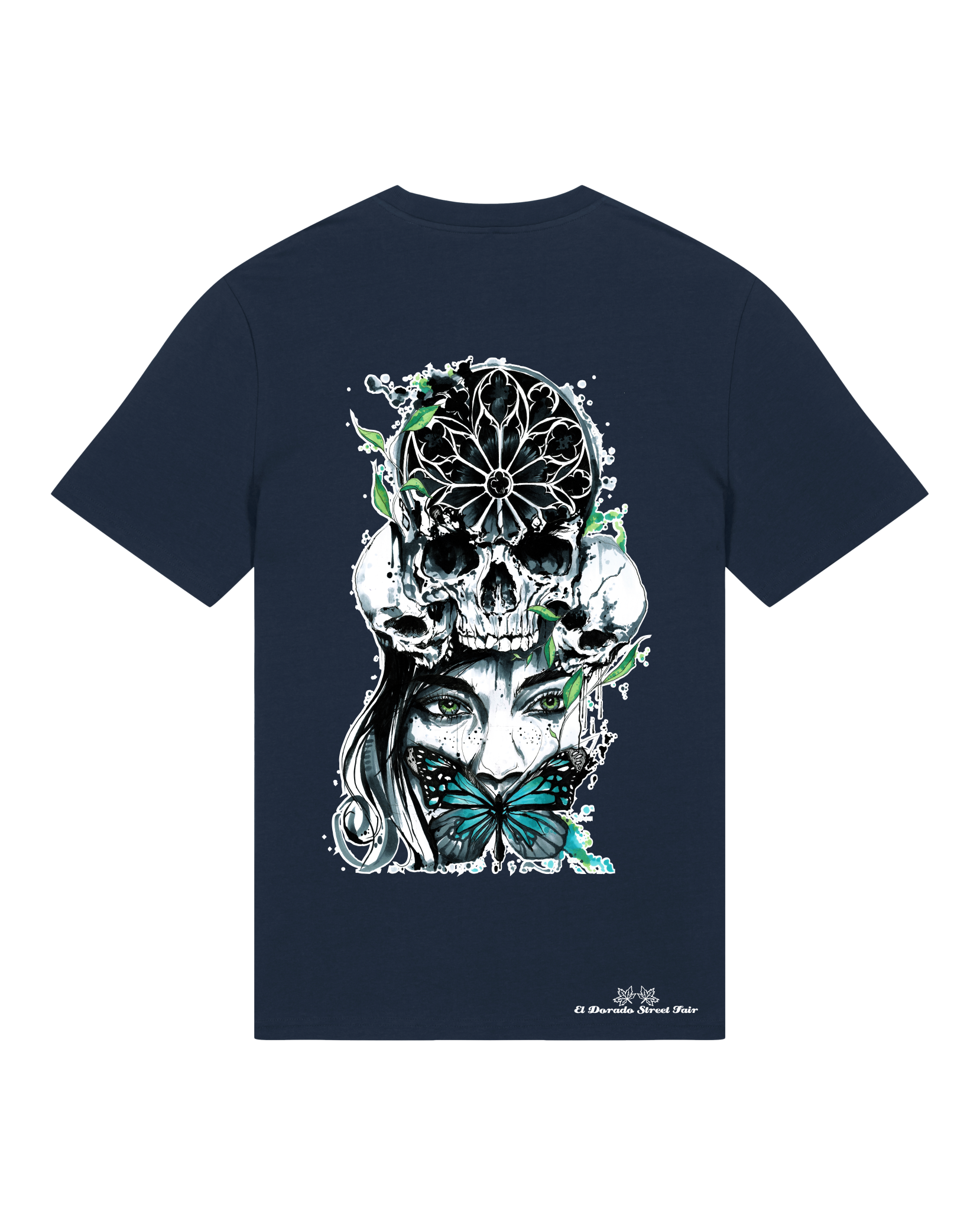 Bio Unisex Medium Fit T-Shirt Witchout Words (Backprint)