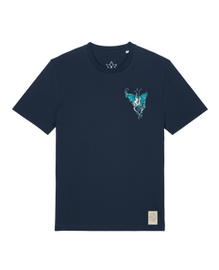 bio-unisex-medium fit-tshirt-witchout words (backprint)-sttu169-marine-front