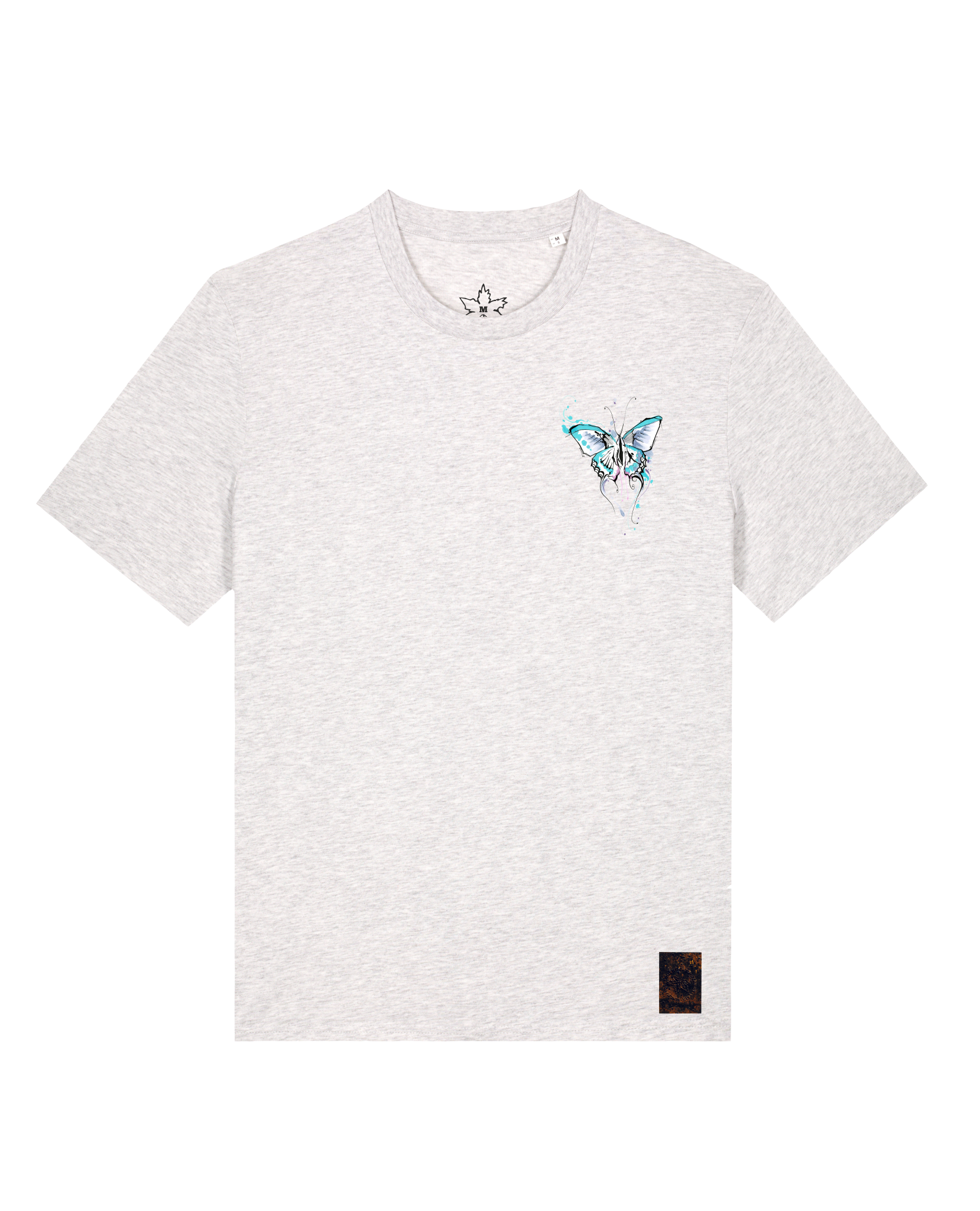 bio-unisex-medium fit-tshirt-witchout words (backprint)-sttu169-rennmaus-front