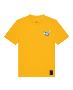bio-unisex-medium fit-tshirt-witchout words (backprint)-sttu169-sonnenblume-front