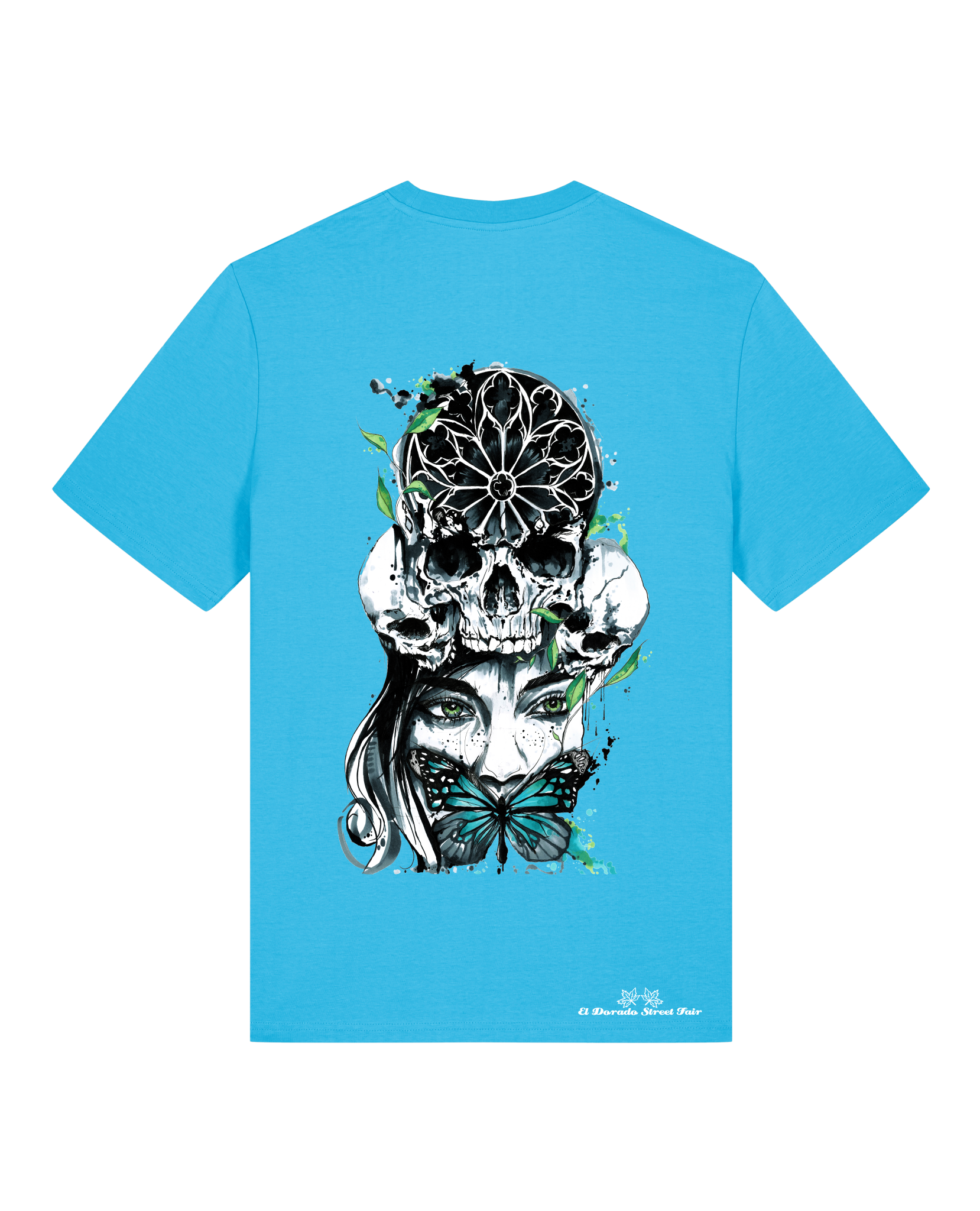 Bio Unisex Medium Fit T-Shirt Witchout Words (Backprint)