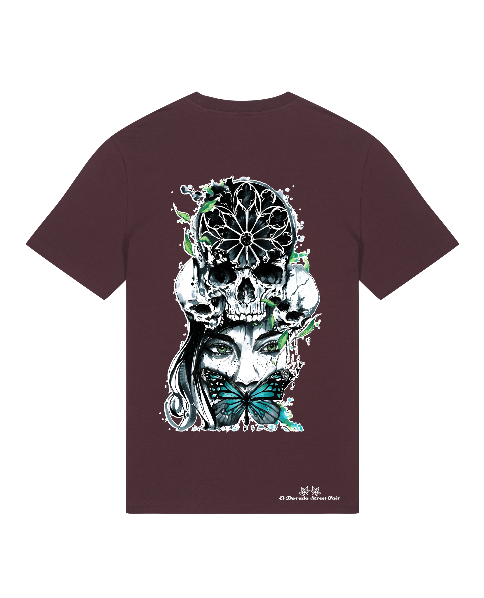 Bio Unisex Medium Fit T-Shirt Witchout Words (Backprint)
