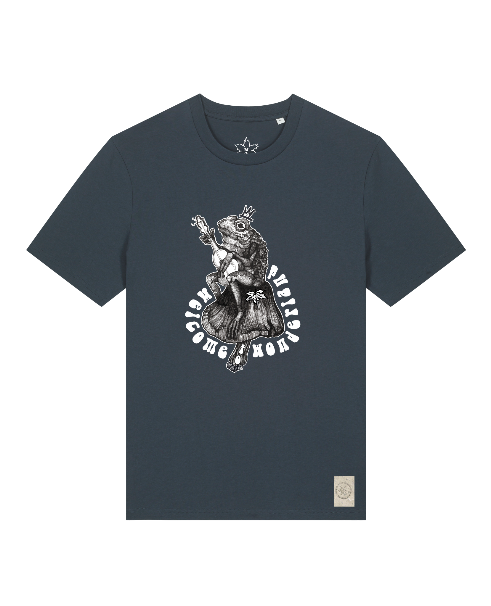 bio-unisex-medium fit-tshirt-wonderland-sttu169-blaubeernacht-front