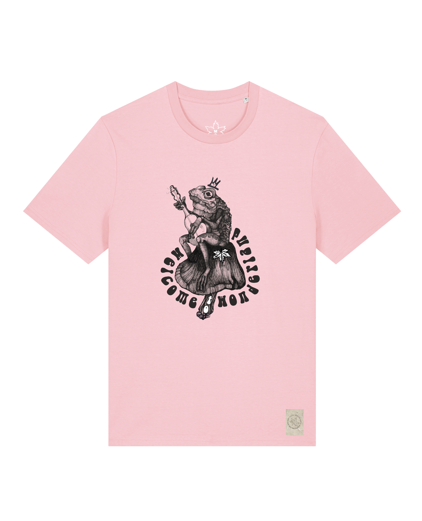 bio-unisex-medium fit-tshirt-wonderland-sttu169-flamingo-front