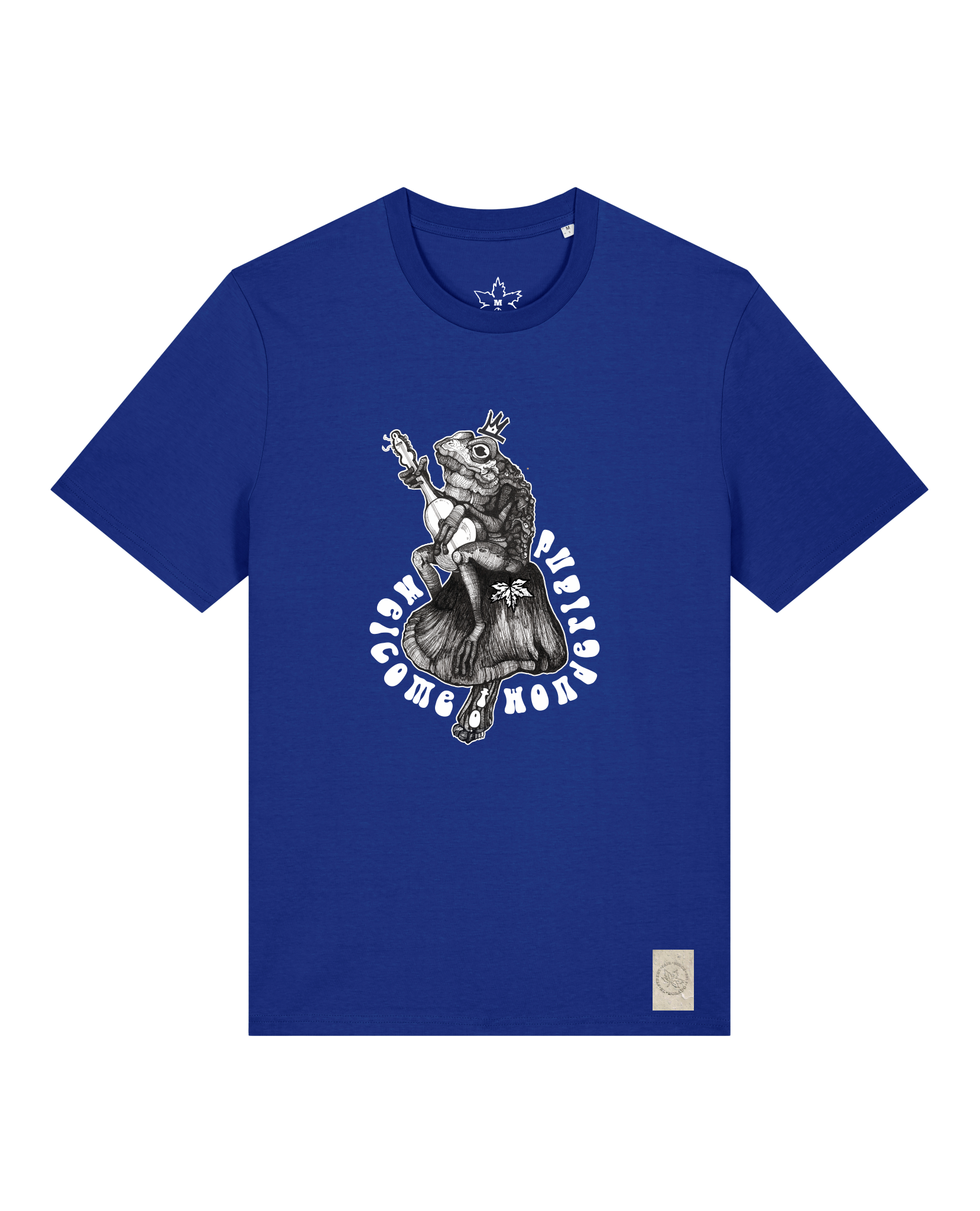 bio-unisex-medium fit-tshirt-wonderland-sttu169-kornblume-front