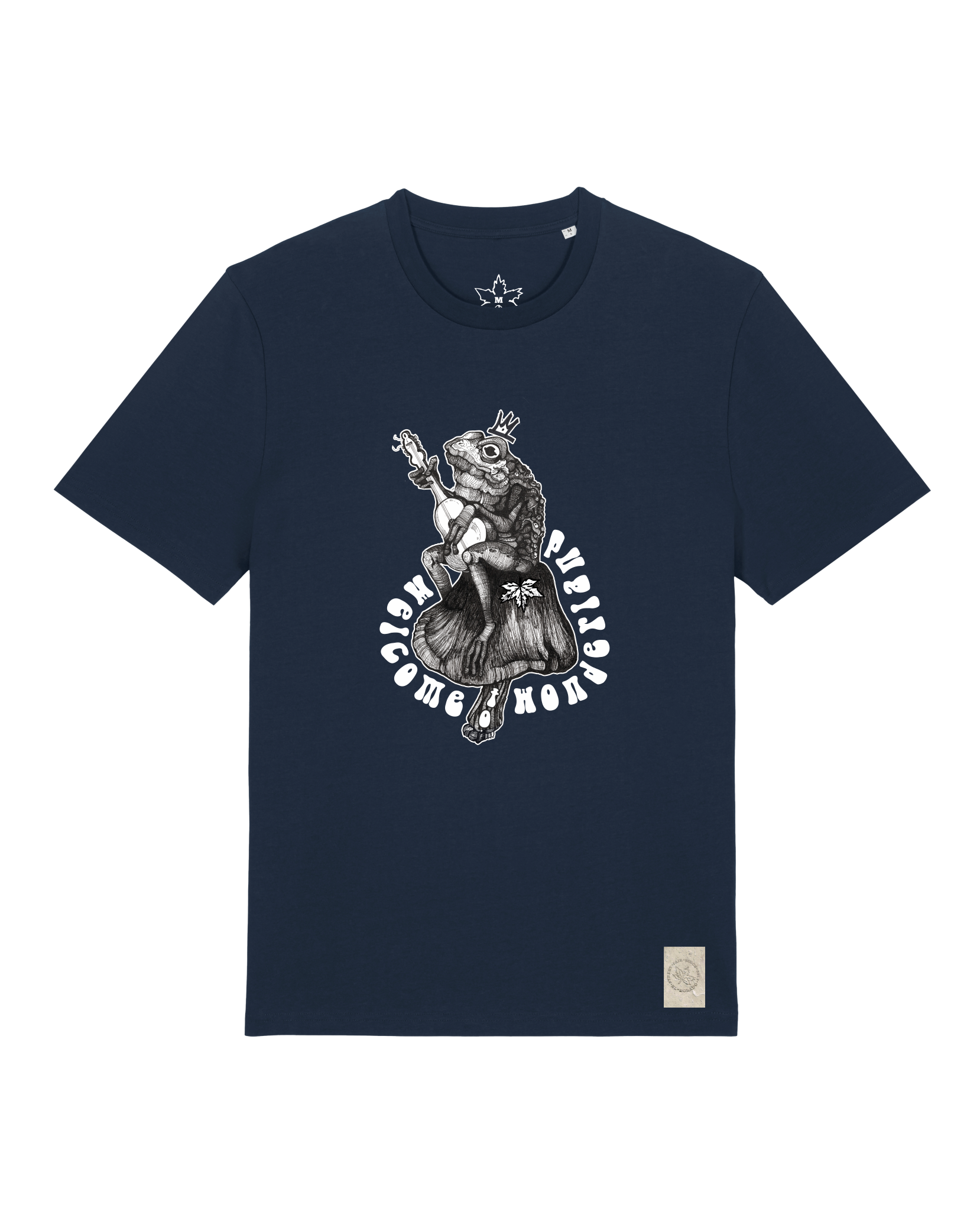 bio-unisex-medium fit-tshirt-wonderland-sttu169-marine-front