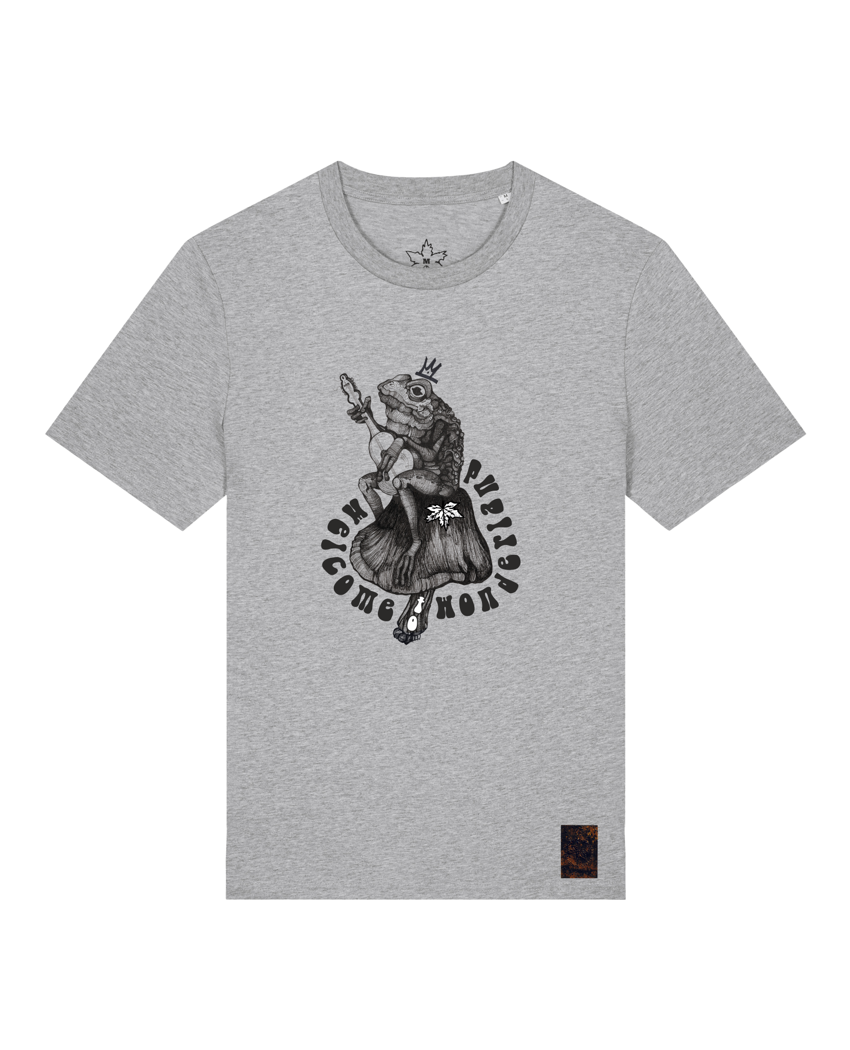 bio-unisex-medium fit-tshirt-wonderland-sttu169-mausgrau-front