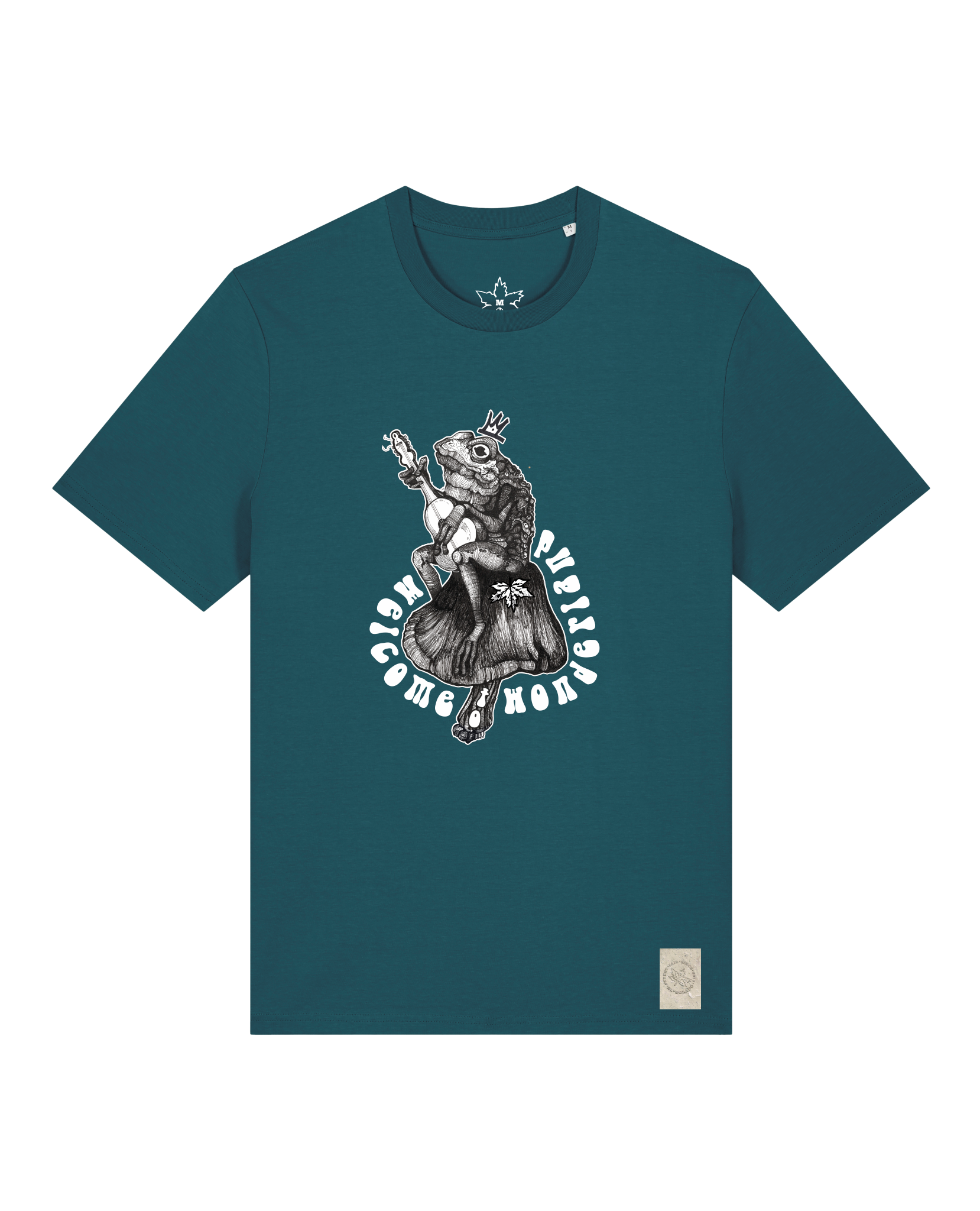 bio-unisex-medium fit-tshirt-wonderland-sttu169-nordmanntanne-front