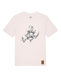 bio-unisex-medium fit-tshirt-zauberfrosch-sttu169-baumwollblute-front