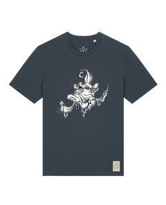 bio-unisex-medium fit-tshirt-zauberfrosch-sttu169-blaubeernacht-front