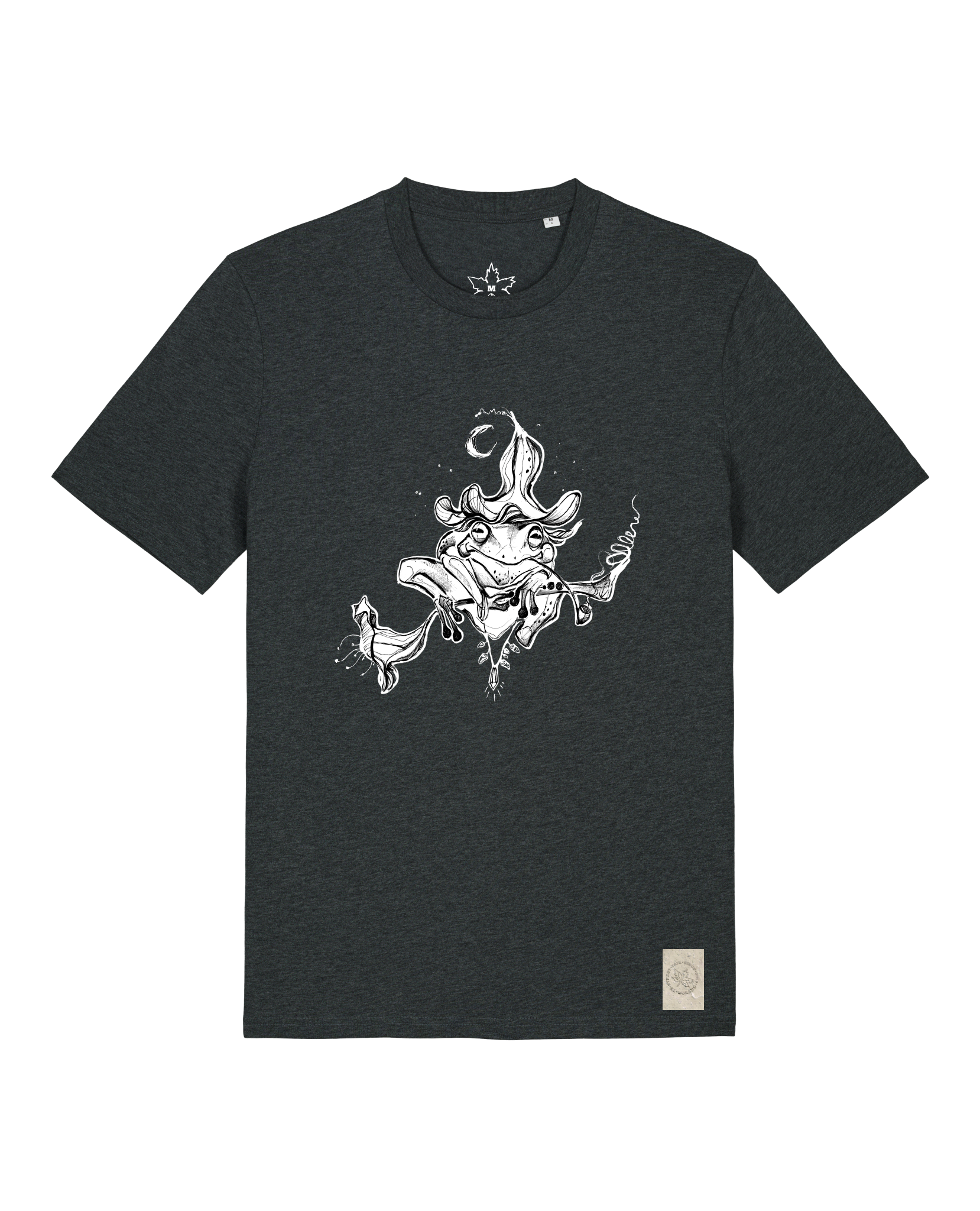 bio-unisex-medium fit-tshirt-zauberfrosch-sttu169-elephant-front