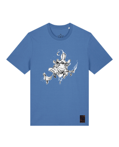 bio-unisex-medium fit-tshirt-zauberfrosch-sttu169-hortensie-front