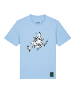 bio-unisex-medium fit-tshirt-zauberfrosch-sttu169-lagune-front