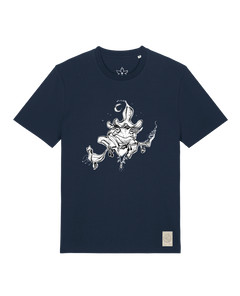 bio-unisex-medium fit-tshirt-zauberfrosch-sttu169-marine-front
