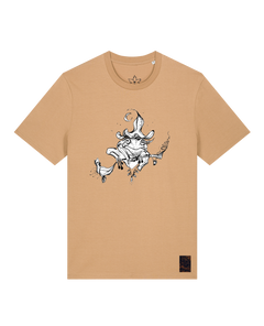 bio-unisex-medium fit-tshirt-zauberfrosch-sttu169-meersand-front