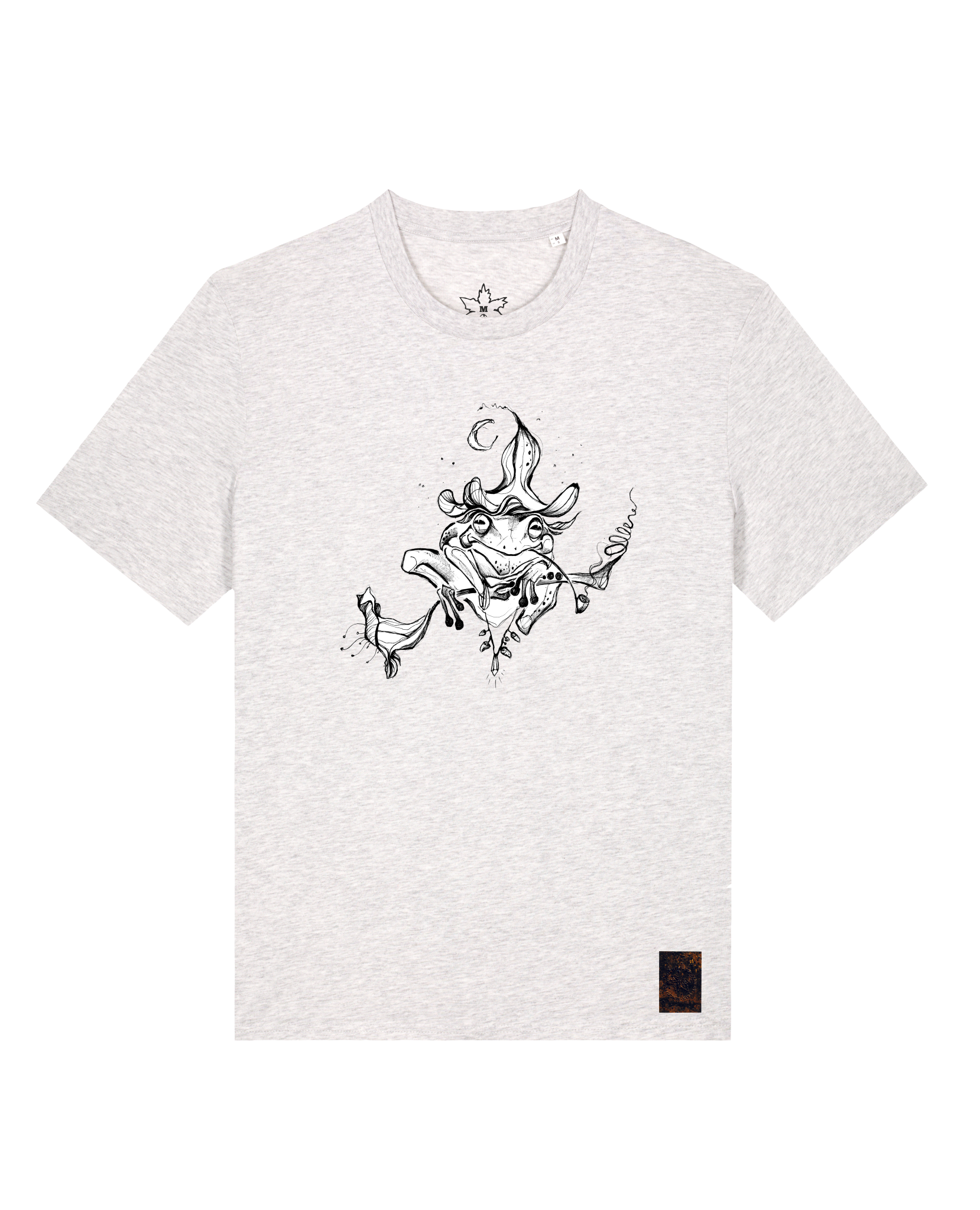 bio-unisex-medium fit-tshirt-zauberfrosch-sttu169-rennmaus-front