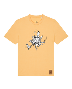 bio-unisex-medium fit-tshirt-zauberfrosch-sttu169-senfkorn-front