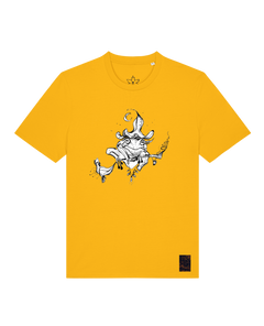 bio-unisex-medium fit-tshirt-zauberfrosch-sttu169-sonnenblume-front