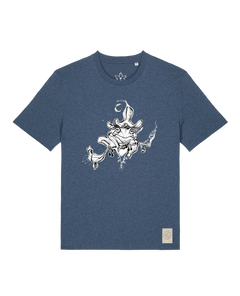 bio-unisex-medium fit-tshirt-zauberfrosch-sttu169-walblau-front