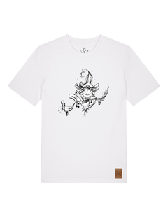 bio-unisex-medium fit-tshirt-zauberfrosch-sttu169-weiß-front