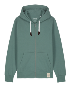 bio-unisex-medium fit-zipthru-basic-stsu179-blautanne-front