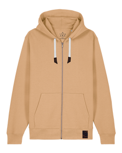 bio-unisex-medium fit-zipthru-basic-stsu179-meersand-front