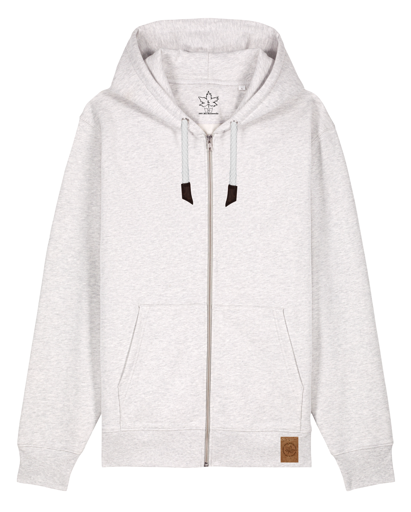 bio-unisex-medium fit-zipthru-basic-stsu179-rennmaus-front