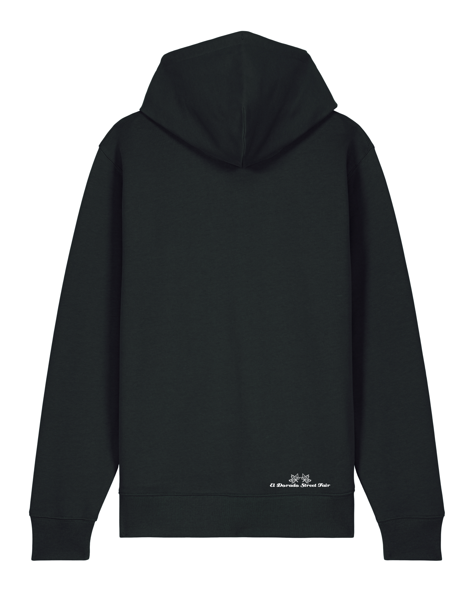 bio-unisex-medium fit-zipthru-basic-stsu179-schwarz-back