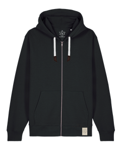 bio-unisex-medium fit-zipthru-basic-stsu179-schwarz-front