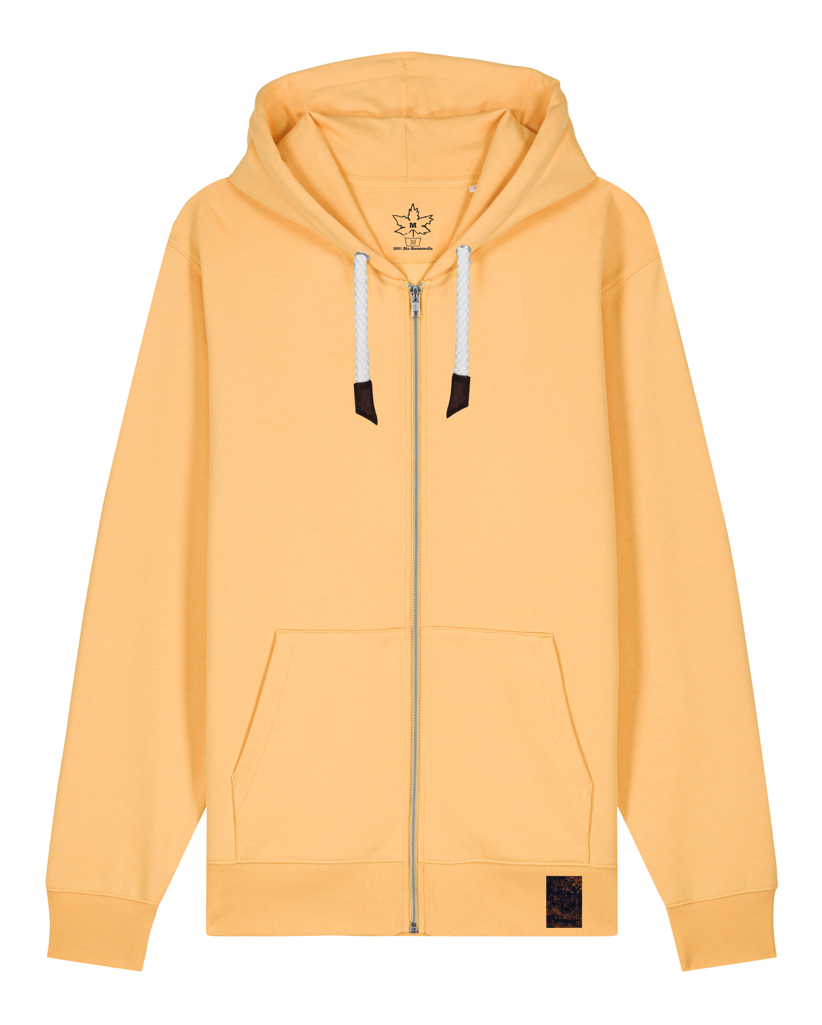 bio-unisex-medium fit-zipthru-basic-stsu179-senfkorn-front