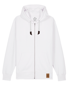 bio-unisex-medium fit-zipthru-basic-stsu179-weiß-front