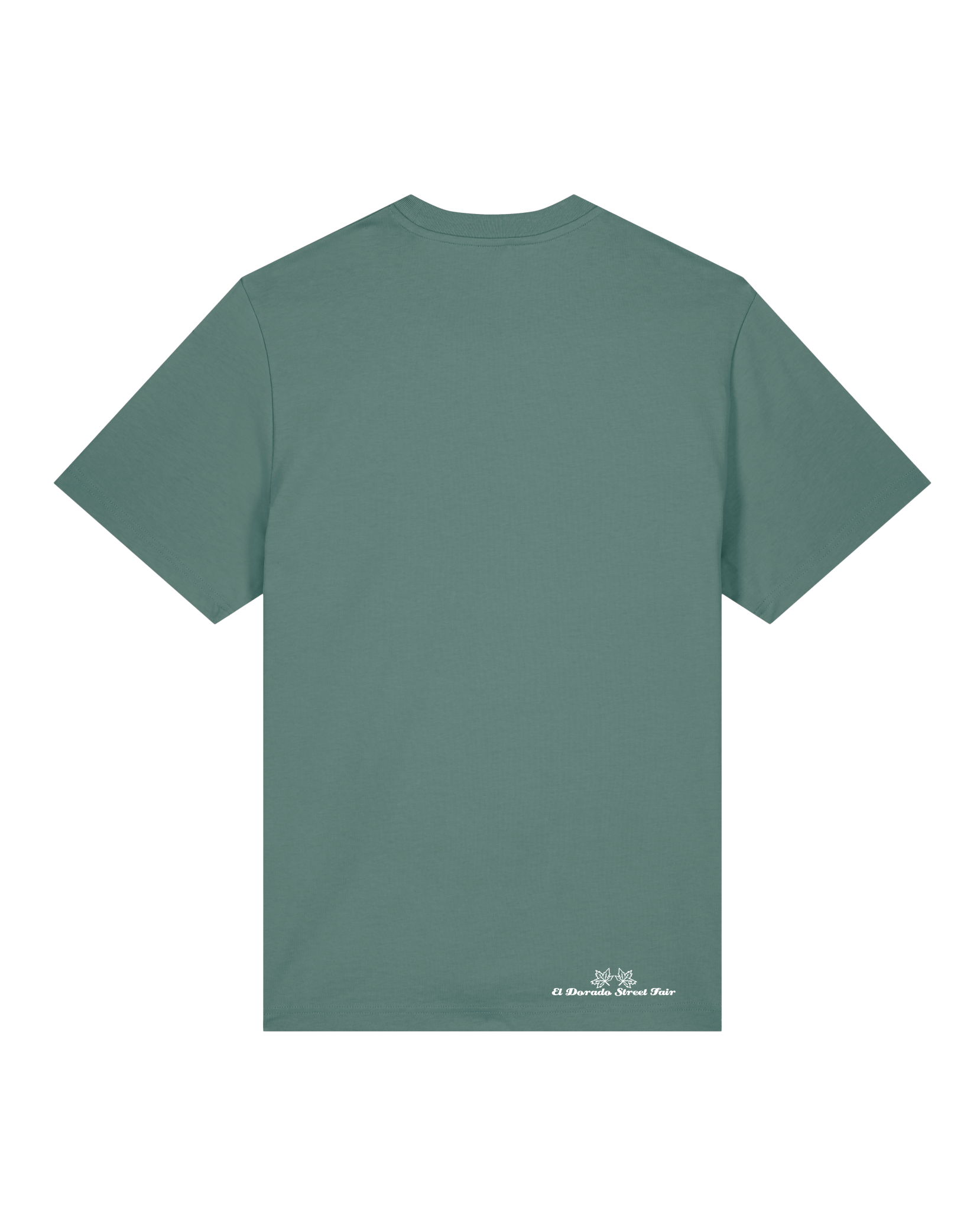 bio-unisex-relaxed fit-tshirt-basic-sttu171-blautanne-back