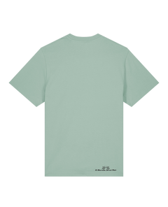 bio-unisex-relaxed fit-tshirt-basic-sttu171-eukalyptus-back