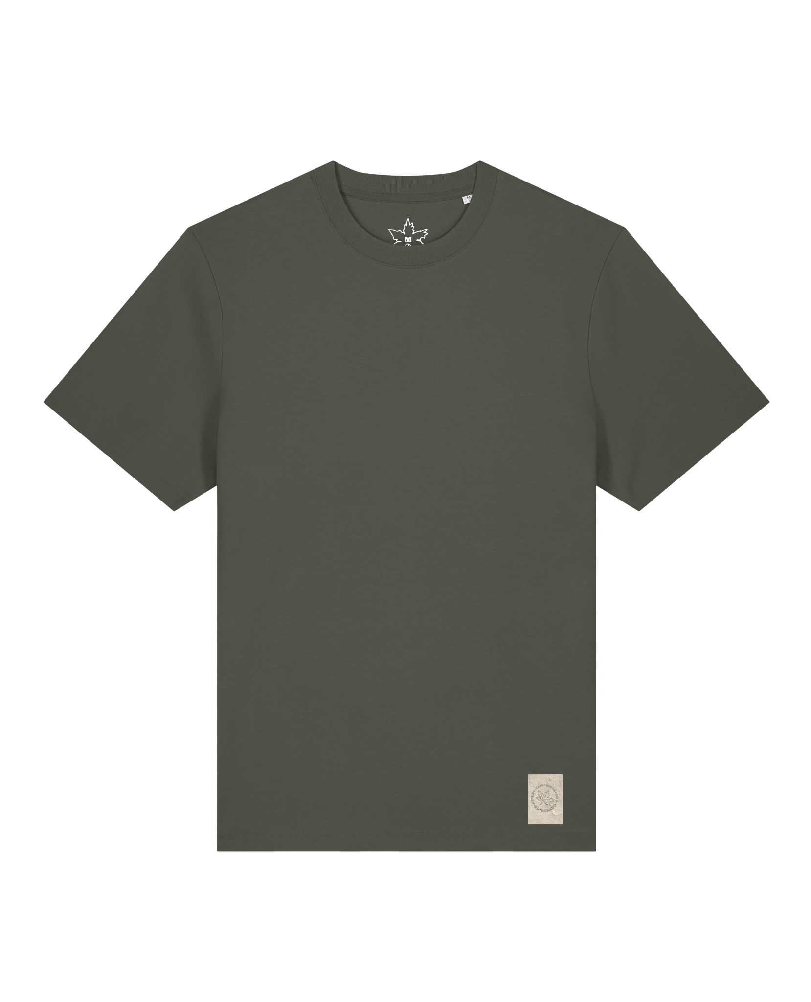 bio-unisex-relaxed fit-tshirt-basic-sttu171-grunkohl-front