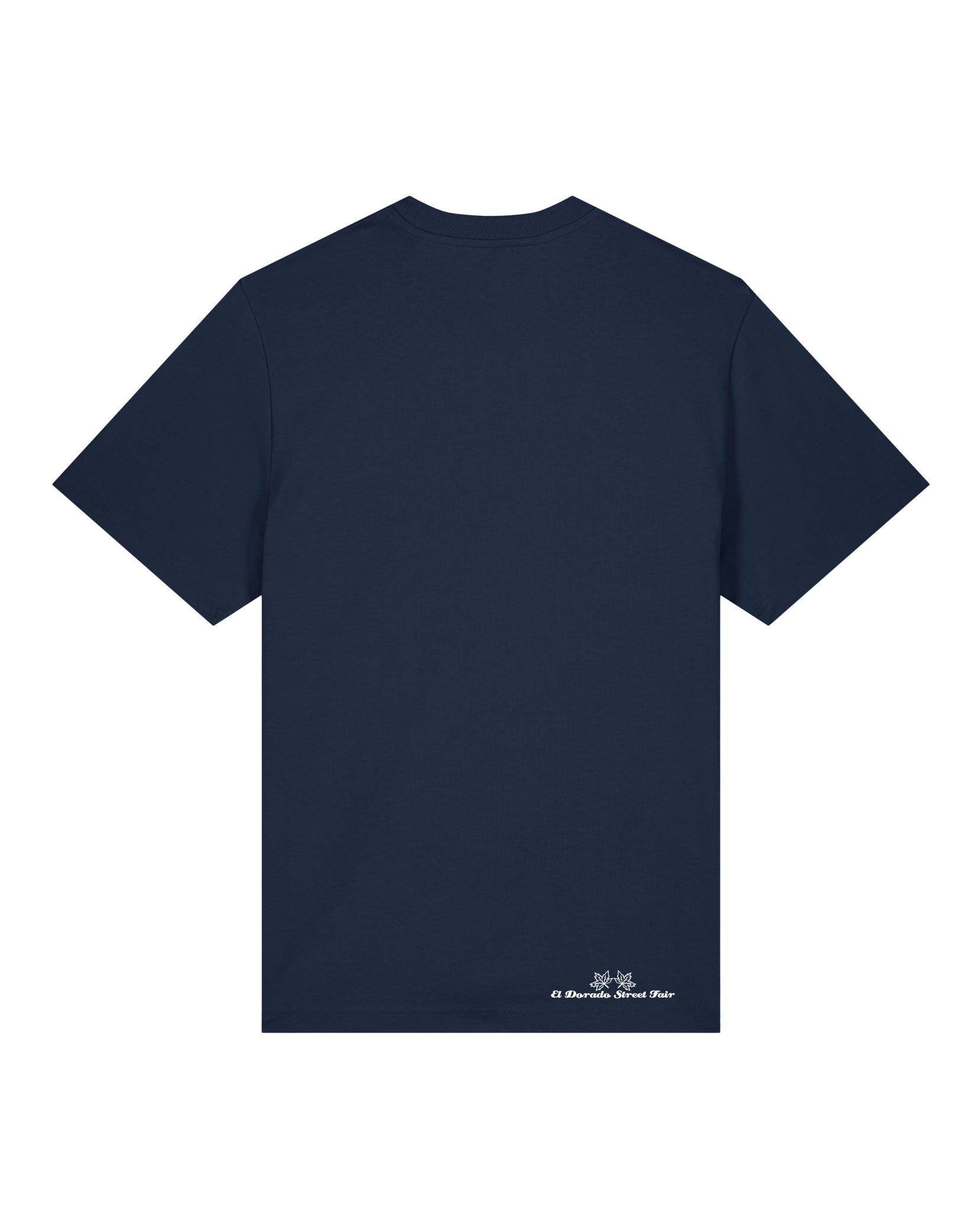 bio-unisex-relaxed fit-tshirt-basic-sttu171-marine-back