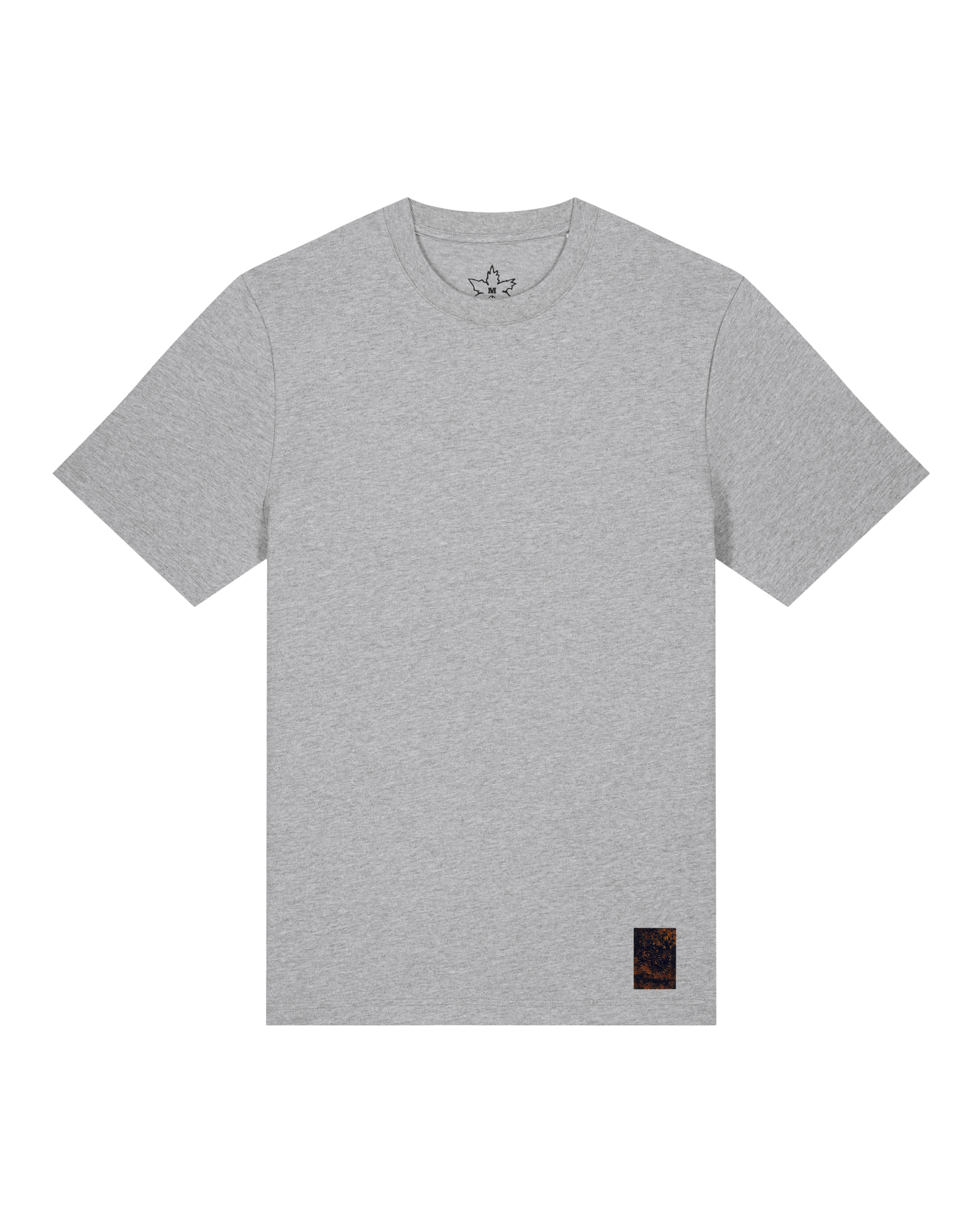 bio-unisex-relaxed fit-tshirt-basic-sttu171-mausgrau-front